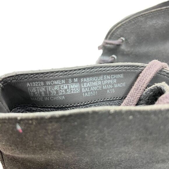 ROCKPORT Gray Genuine Leather Suede Wedge Ankle Booties Boots Shoes Casual 8.5 - Picture 10 of 12